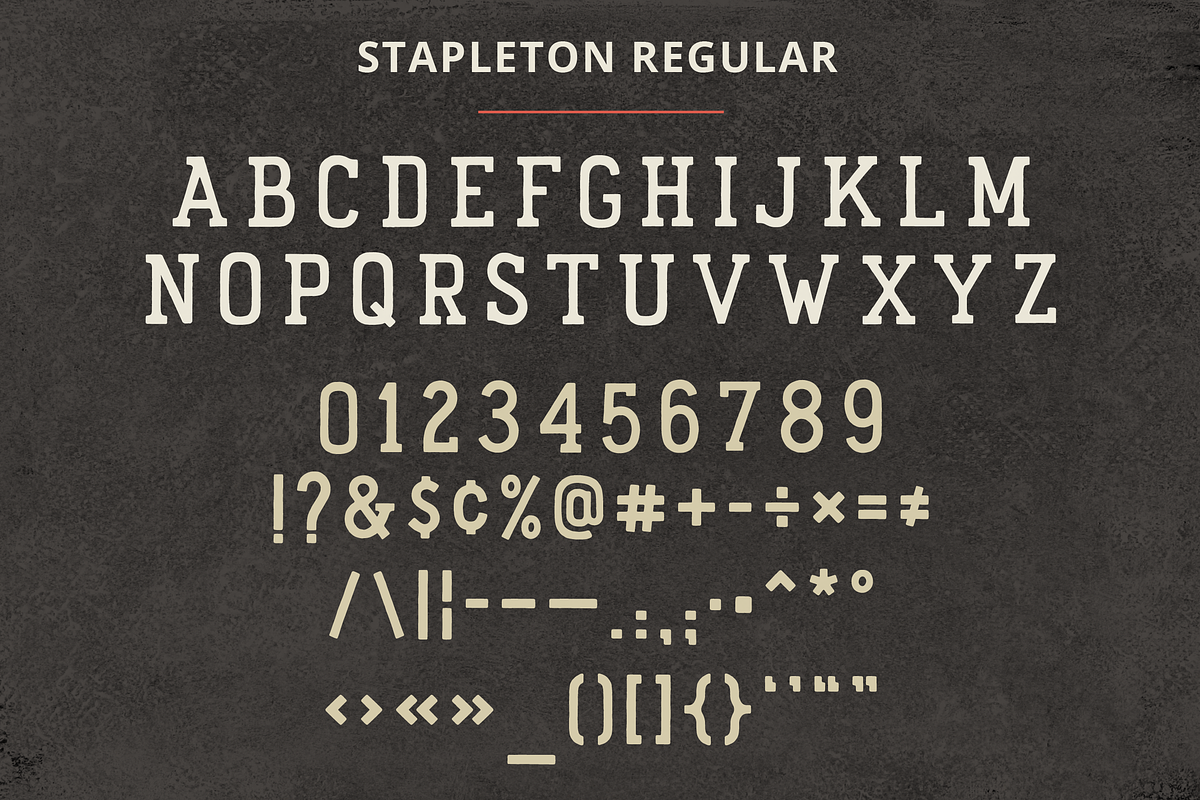 Stapleton, a Slab Serif Font by JoshuaRed Design (Photo 4 of 11)