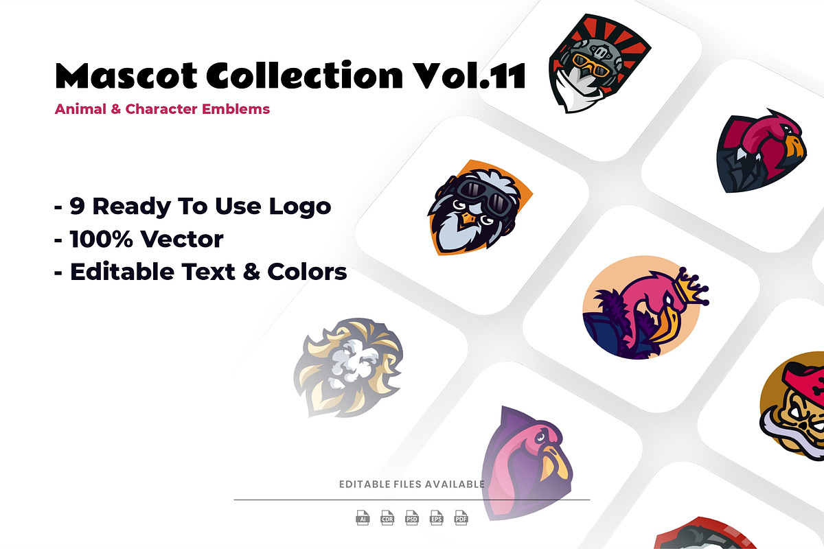 Mascot Collection-Animal & Character