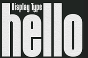 Evolve Sans Serif Display Type, a Font by Kelsey Benedict Design (Thumbnail 2 of 9)