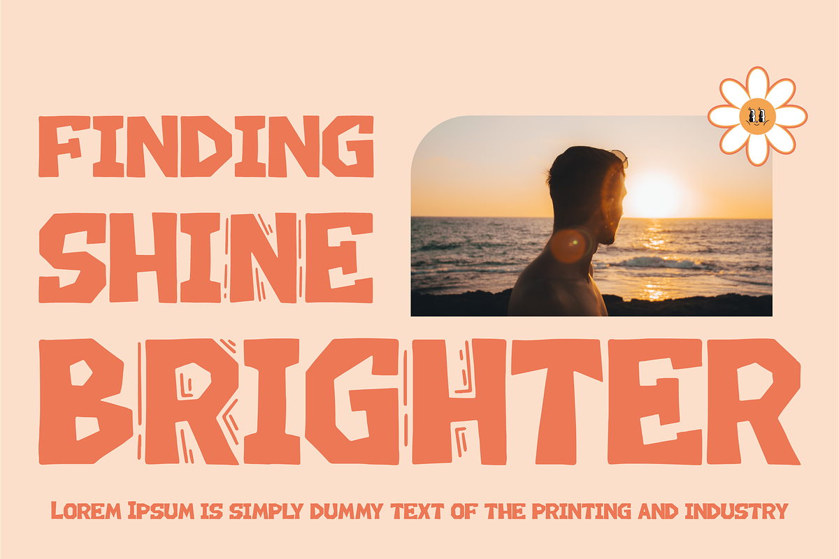 Gorine Flums A Display Font, a Sans Serif Font by Storytype Studio (Photo 8 of 15)
