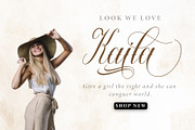 Warton, a Script Font by Reza Studio (Thumbnail 5 of 13)