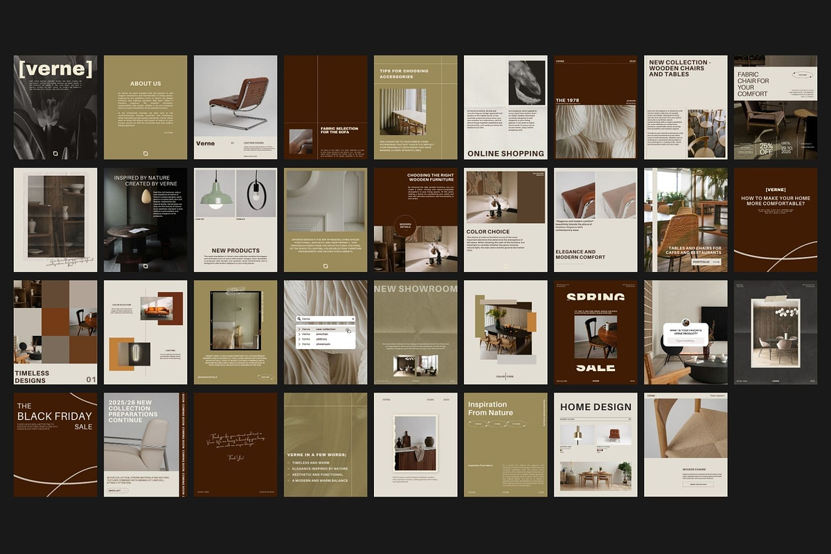 Verne Canva Instagram Templates, a Social Media Template by Mia Branding Studio (Photo 6 of 7)