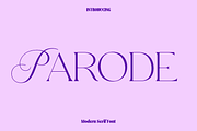 Parode - Modern Serif Font, a Serif Font by Luna Shop (Thumbnail 1 of 7)