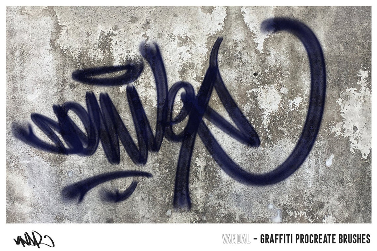 230 Graffiti procreate brushes, a Brush Add-On by Endete & Mazak brushes (Photo 11 of 11)
