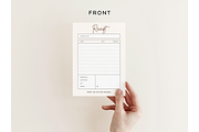 Receipt template for Canva Template, a Stationery Template by Hellohastore (Thumbnail 2 of 10)