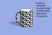 Pastel Hexagon - Tiles & Patterns, a Pattern Graphic by Design Unique (Thumbnail 3 of 9)