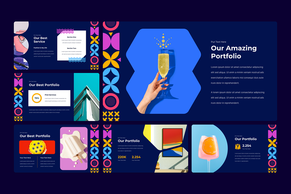 Creative PowerPoint Template, a Presentation Template by YossyOneStd (Photo 6 of 6)