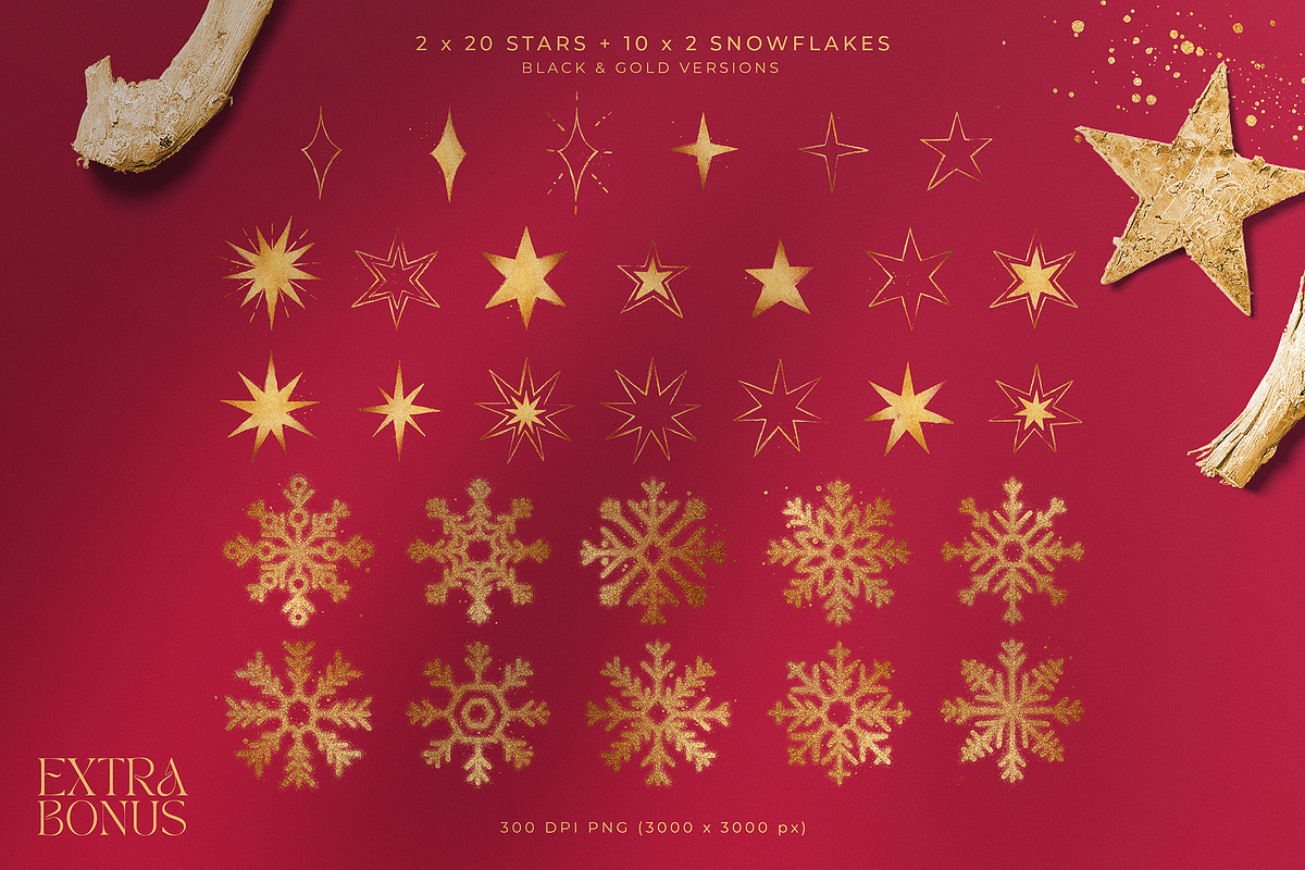 Christmas Illustration Bundle, a Decorative Illustration by CarmineType (Photo 12 of 13)
