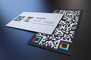 QR Code Business Card, a Business Card Template by Marvel (Thumbnail 1 of 3)