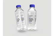 Plastic Bottle Mockup Template Set, a Household Mockup by DesignRushMarket (Thumbnail 2 of 11)
