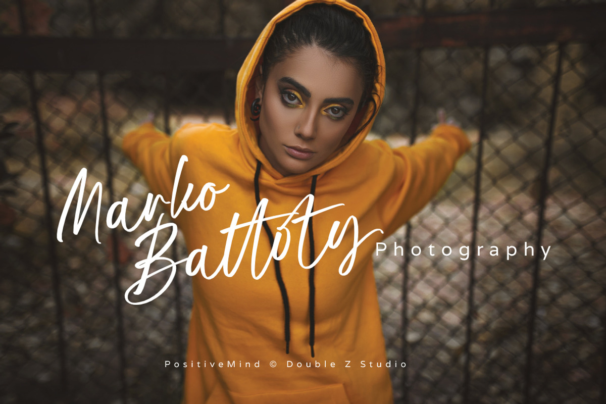 Positive Mind - Modern Chic Script, a Script Font by DoubleZ Studio (Photo 3 of 11)