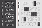 Lucens — Modern Gothic Display Font, a Blackletter Font by Aesthetight Studio (Thumbnail 6 of 14)