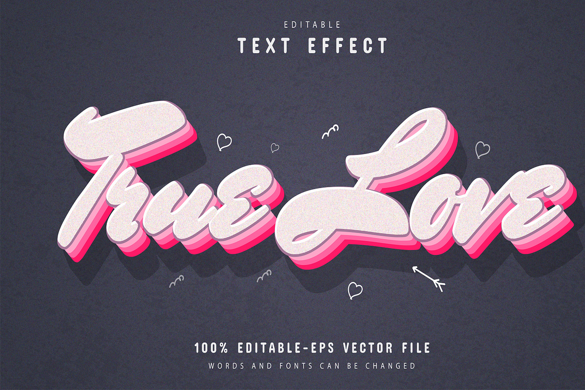 3D Text Effects Collection Vol 22, a Graphic by Aglonemadesign (Photo 2 of 9)