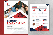 Online Course Educational Flyer, a Flyer Template by ContestDesign (Thumbnail 1 of 3)