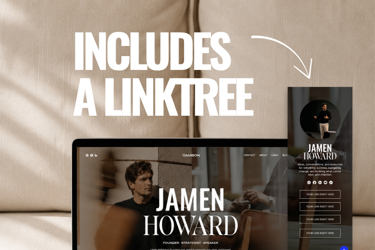 Wix Template for Personal Brands, a Wix Template by JOA CREATIVE LAB (Photo 4 of 12)