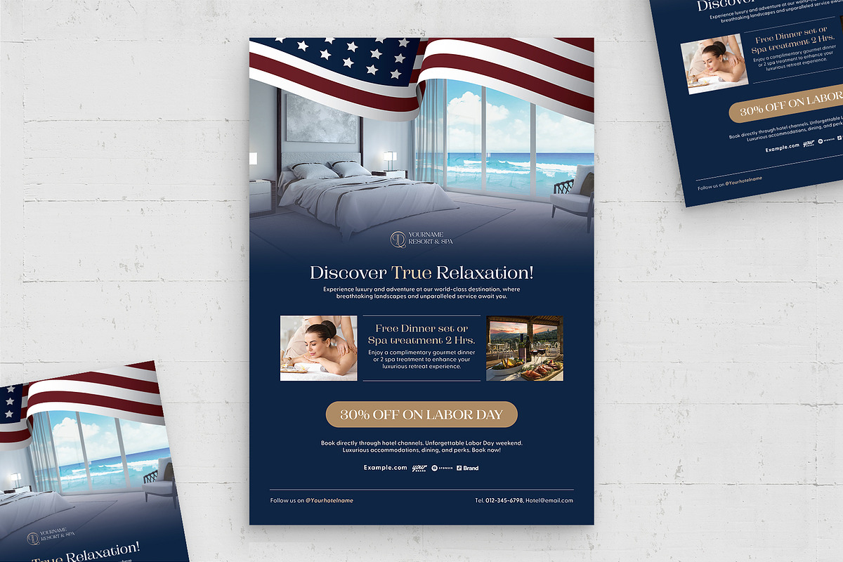 American Flag Flyer Template, a Flyer Template by BrandPacks (Photo 5 of 5)