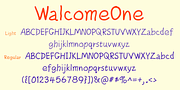 WalcomeOne, a Handwritten Font by Ingrimayne Type (Thumbnail 6 of 8)