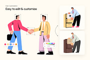 Hiring Illustrations Art Set, a Work Illustration by Creative Stall (Thumbnail 3 of 9)