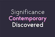 George Round Typeface, a Sans Serif Font by Kaligra.co (Thumbnail 4 of 14)