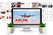 Airline - Aviation Powerpoint, a Presentation Template by Deepslide Studio (Thumbnail 4 of 6)