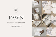 Fawn Card Mockup Bundle, a Mockup by Frame Space Studio (Thumbnail 1 of 3)