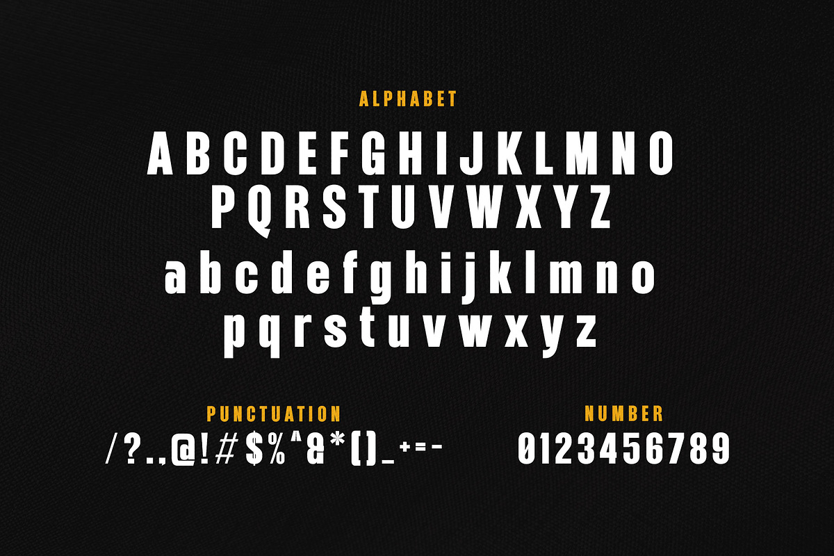 Bandana - Modern Sans Serif Font, a Sans Serif Font by TypeLogue (Photo 5 of 5)