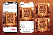 Davidic Covenant Church Flyer Templa, a Social Media Template by church flyer templates (Thumbnail 7 of 10)