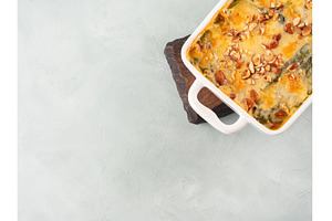 Baked squash and savoy cabbage, a Food & Drink Photo by Lifemorning