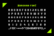 Norghan - College Font, a Serif Font by Iqsiart Studio (Thumbnail 5 of 6)