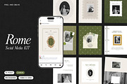 ROME / Post Social Media KIT, a Social Media Template by Pixel And Oblivé (Thumbnail 1 of 6)