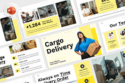 Cargo Delivery Powerpoint, a Presentation Template by rgbryand (Thumbnail 1 of 7)