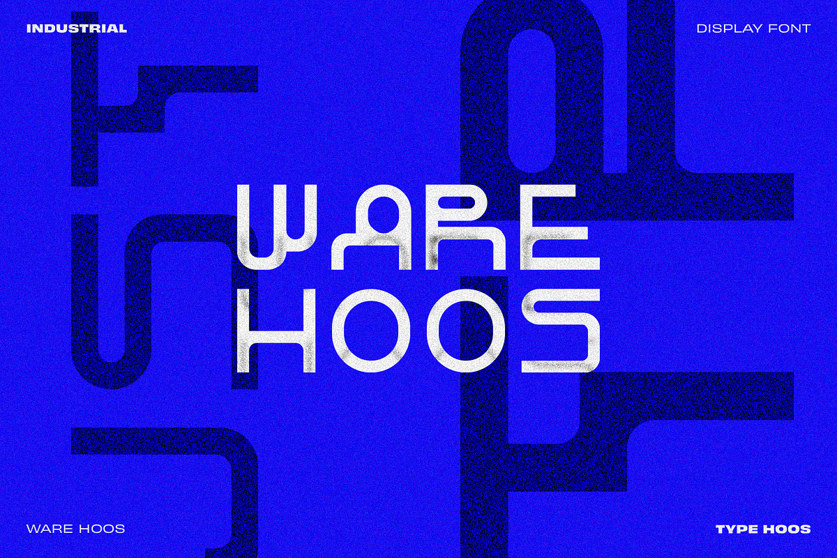 Ware Hoos - Display Font, a Sans Serif Font by Type Hoos (Photo 1 of 8)