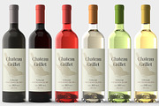 Wine Bottle Mockup Kit, a Merchandise Mockup by PSD Market (Thumbnail 1 of 16)