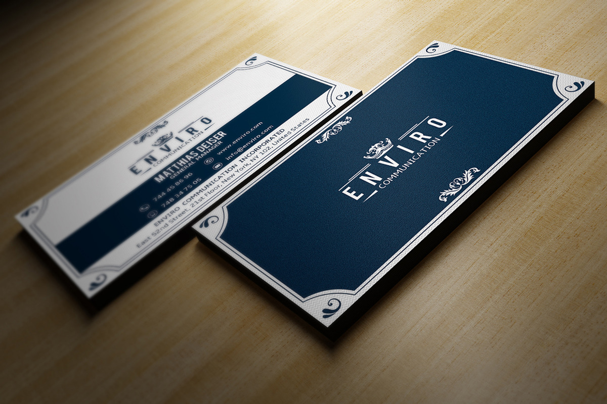 Retro Business Card, a Business Card Template by Marvel (Photo 1 of 3)