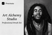 Procreate Art Alchemy Studio, a Brush Add-On by Brush Moment (Thumbnail 9 of 10)