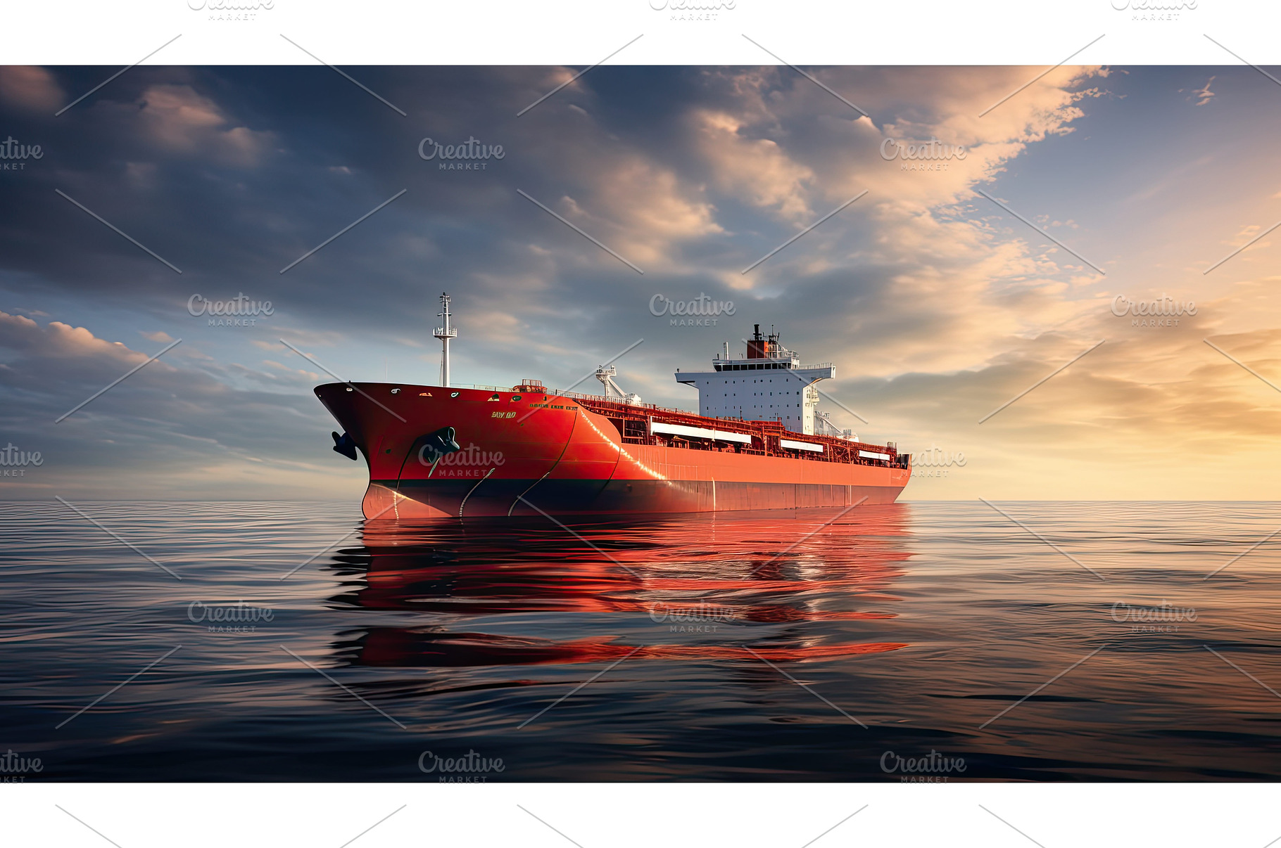 ocean china oil tanker ai generated, a Background Photo by pikepicture