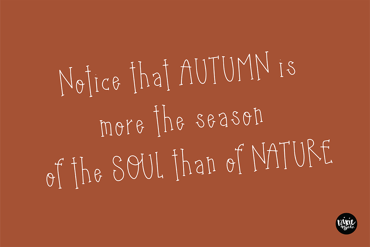 HARVEST MOON a Thin Serif Font preview 4