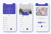 Meditation & ASMR App Ui Kit, an UI Kit Template by Betush (Thumbnail 2 of 6)