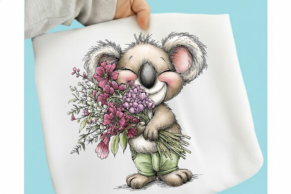 Whimsical Enjoy Cute Animals Clipart, a Seasonal Illustration by designcity5 (Photo 3 of 5)