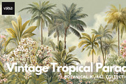 30+ Vintage Tropical Paradise Bundle, a Decorative Illustration by Virgo Studio (Thumbnail 1 of 6)