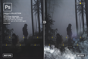 White smoke photo overlay, Fog, an Object Graphic by 2SUNS (Thumbnail 4 of 9)