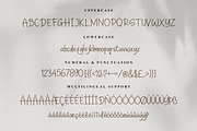 Scarcely Handwritten Font, a Handwritten Font by Heinzel Std (Thumbnail 6 of 6)