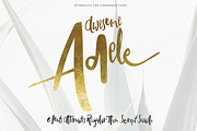 Adele 6 Fonts (70% off), a Script Font by Fortunes Co (Thumbnail 1 of 7)