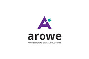 Arowe Letter A Arrow Logo, a Branding & Logo Template by Tovarkovdesign (Thumbnail 1 of 6)
