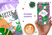Watercolor Coffee Makers Set, a Pattern Graphic by PixelAesthetic (Thumbnail 5 of 6)
