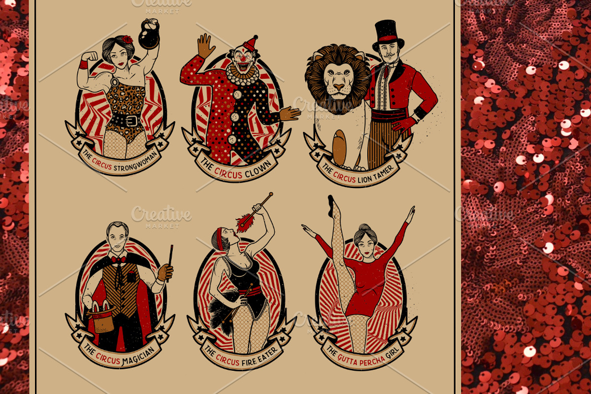 Circus Collection, an Illustration by Moloko88 (Photo 2 of 6)