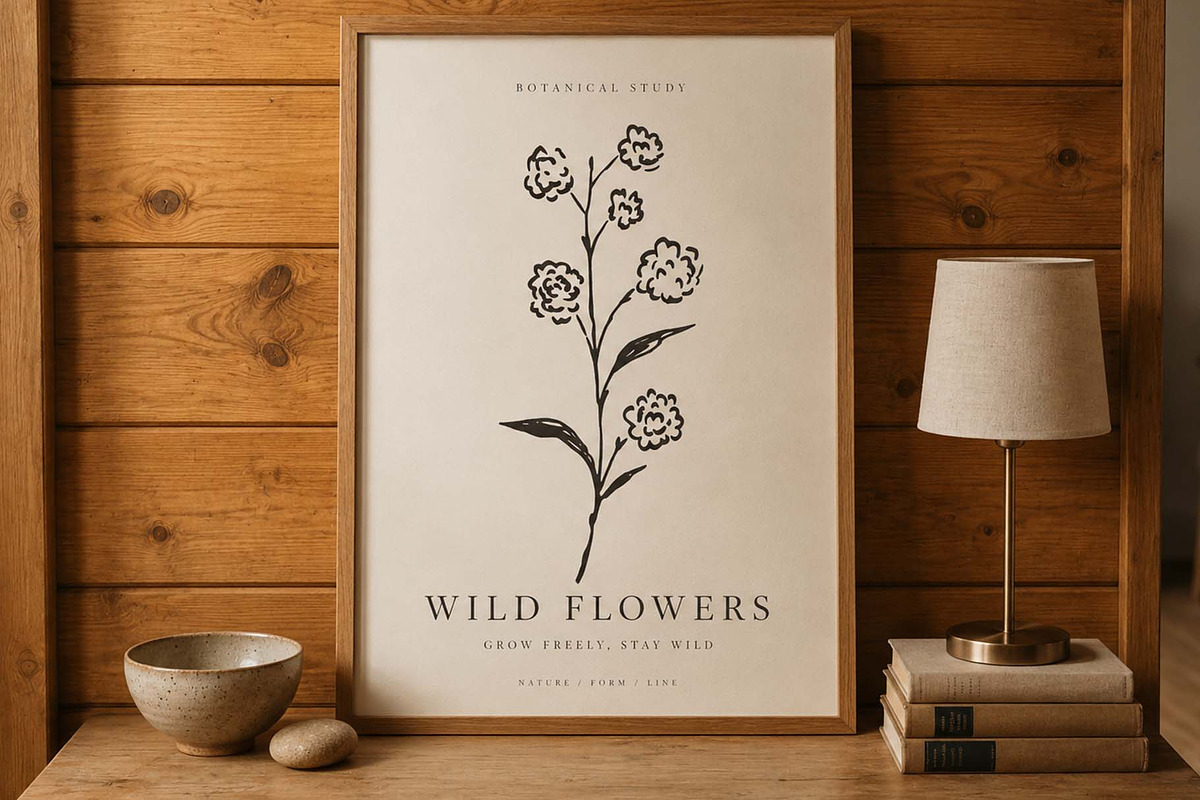 Hand Drawn Ink Botanical Elements, a Decorative Illustration by Irina Ostapenko (Photo 8 of 10)