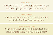 Magritte Surrealist Serif Font, a Font by Molly Suber Thorpe (Thumbnail 4 of 10)