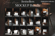 Japandi Frame Mockup 4 in 1 Bundle, a Household Mockup by LAMIA DESIGN (Thumbnail 12 of 19)