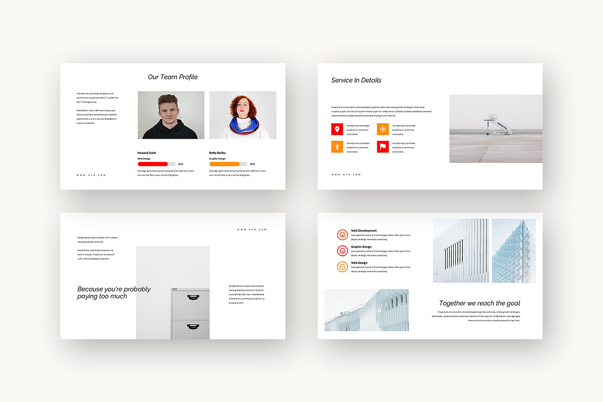Ayn : Startup Deck Keynote preview 4